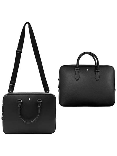 Sartorial Thin Document Brief Case Black - MONTBLANC - BALAAN 2