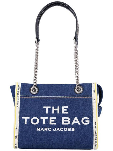 The denim chain small tote bag - MARC JACOBS - BALAAN 1