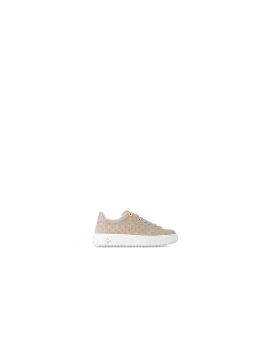 Time Out Low-Top Sneakers Nude - LOUIS VUITTON - BALAAN 1