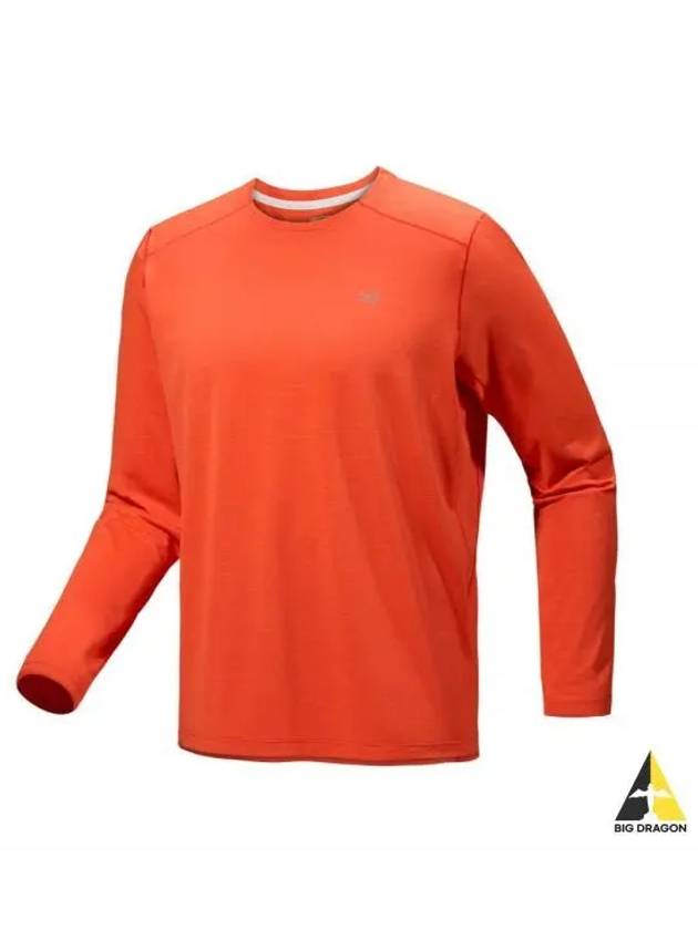 Cormac Crew Neck Long Sleeve T-Shirt Orange - ARC'TERYX - BALAAN 2