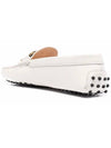 Women's Kate  Gommino Driving Shoes Off White - TOD'S - BALAAN 4