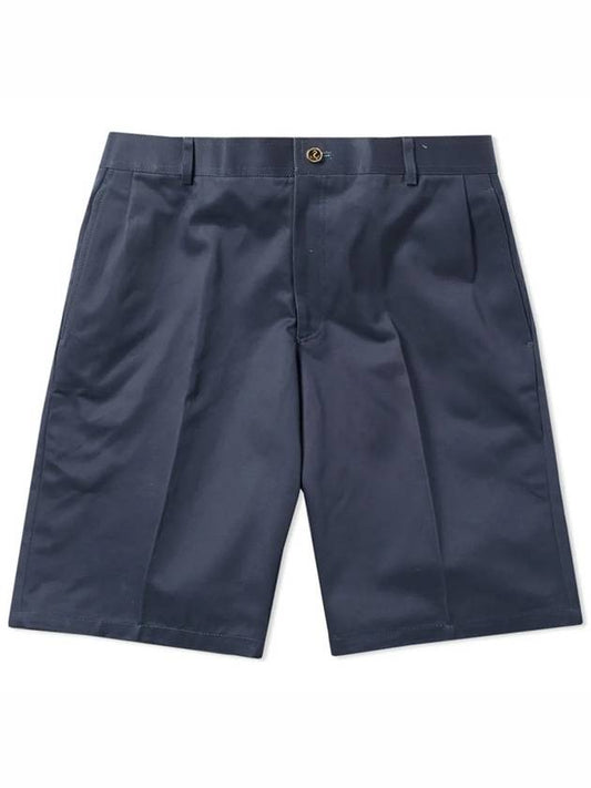 Men's Classic Unconstructed Chino Shorts Navy - THOM BROWNE - BALAAN 1