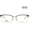 Hugo Boss Glasses Frame BOSS1166 I46 Ultralight Stainless Steel Black Gold - HUGO BOSS - BALAAN 3