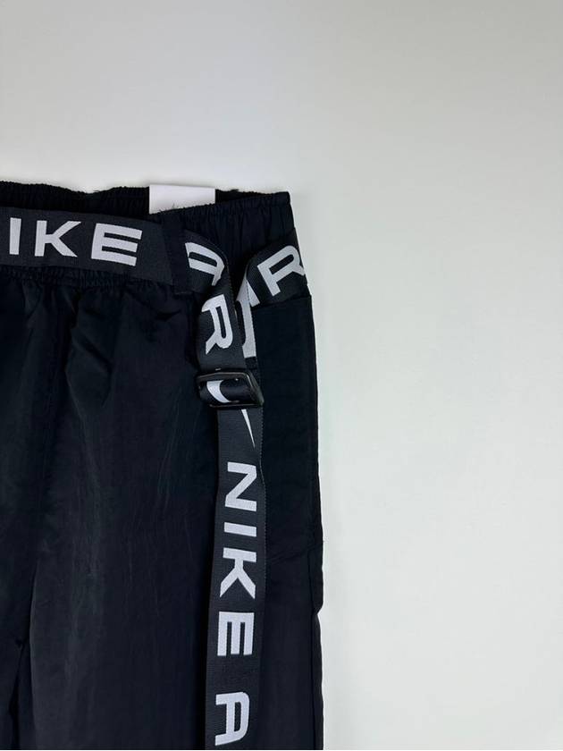 Air High Rise Woven Track Pants Black - NIKE - BALAAN 5