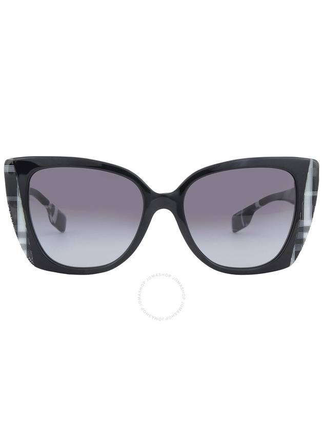 Eyewear Oversized Check Print Sunglasses - BURBERRY - BALAAN 2