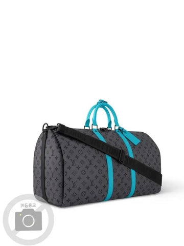 Bag Men s Keepall Bandoulier 55 The Quiz M11480 - LOUIS VUITTON - BALAAN 1