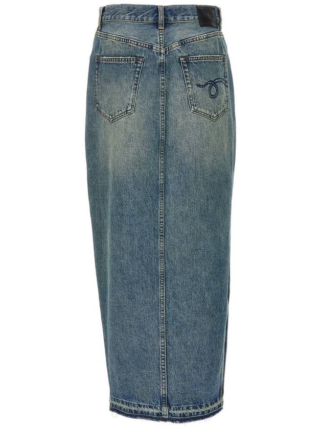 R13 Midi Denim Skirt - R13 - BALAAN 2