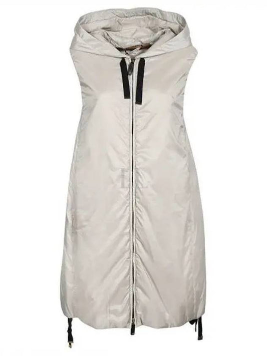 Greengi Padded Vest Beige - MAX MARA - BALAAN 2