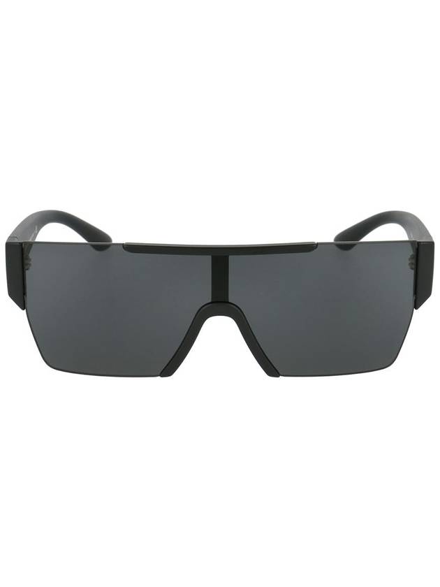 Eyewear Plastic Logo Goggles Sunglasses Black - BURBERRY - BALAAN 2