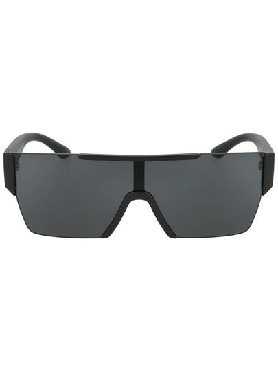 Eyewear Plastic Logo Goggles Sunglasses Black - BURBERRY - BALAAN 2