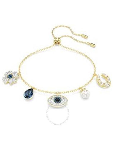 Swarovski Symbolica Bracelet in Blue/Gold-tone - SWAROVSKI - BALAAN 1