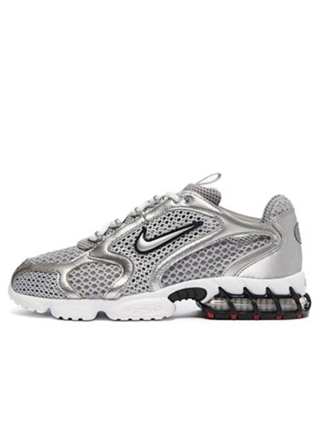 Air Zoom Spiridon Cage 2 Low Top Sneakers Metallic Silver - NIKE - BALAAN 2