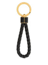 Intrecciato Lambskin Key Holder Black - BOTTEGA VENETA - BALAAN 2