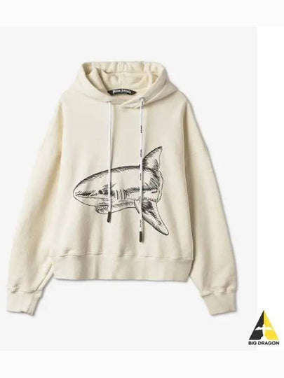 Spirit Shark Hood Beige - PALM ANGELS - BALAAN 2