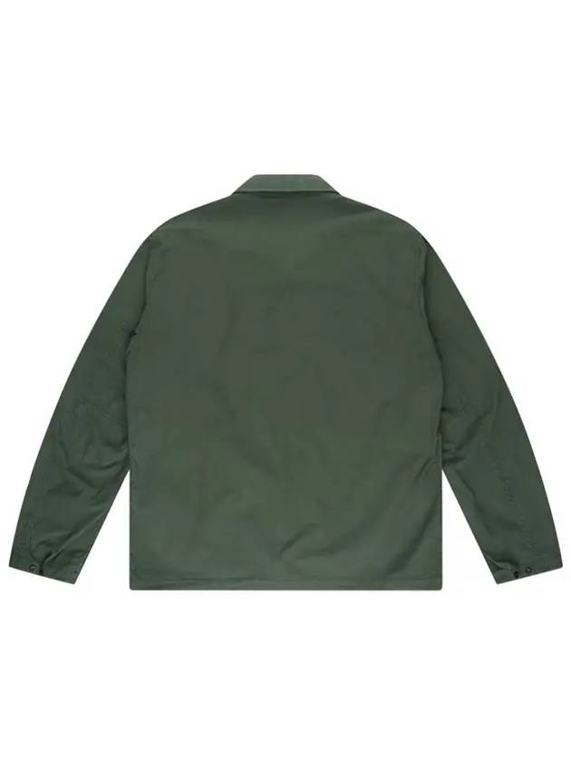 Supima Cotton Twill Stretch-TC Jacket Khaki - STONE ISLAND - BALAAN 3