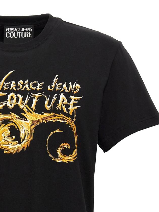 Versace Jeans Couture 'Chromo Couture' T-Shirt - VERSACE - BALAAN 3