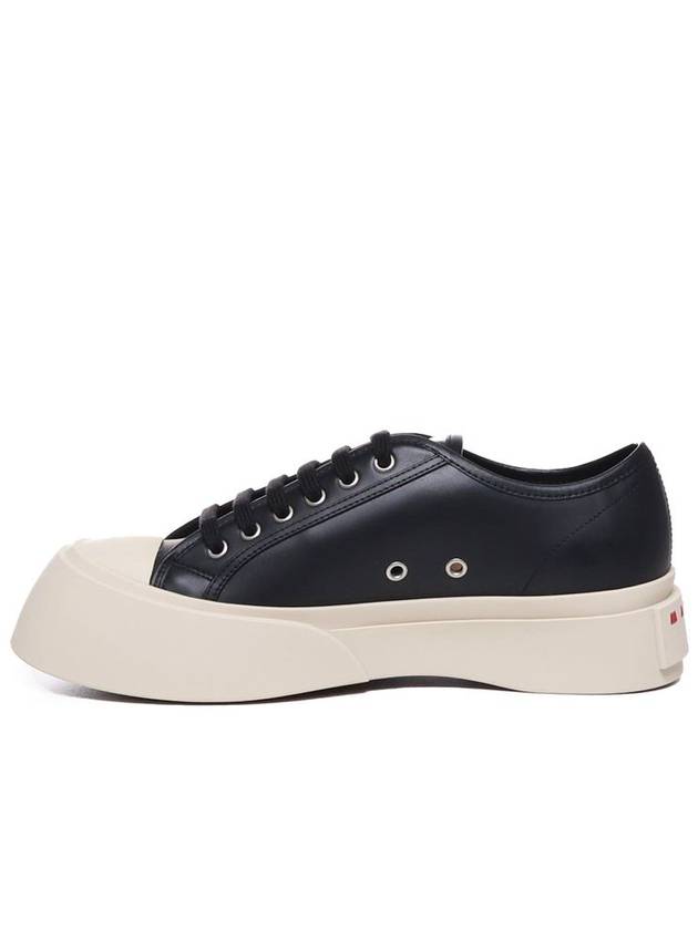 Pablo Platform Nappa Leather Low Top Sneakers Black - MARNI - BALAAN 3