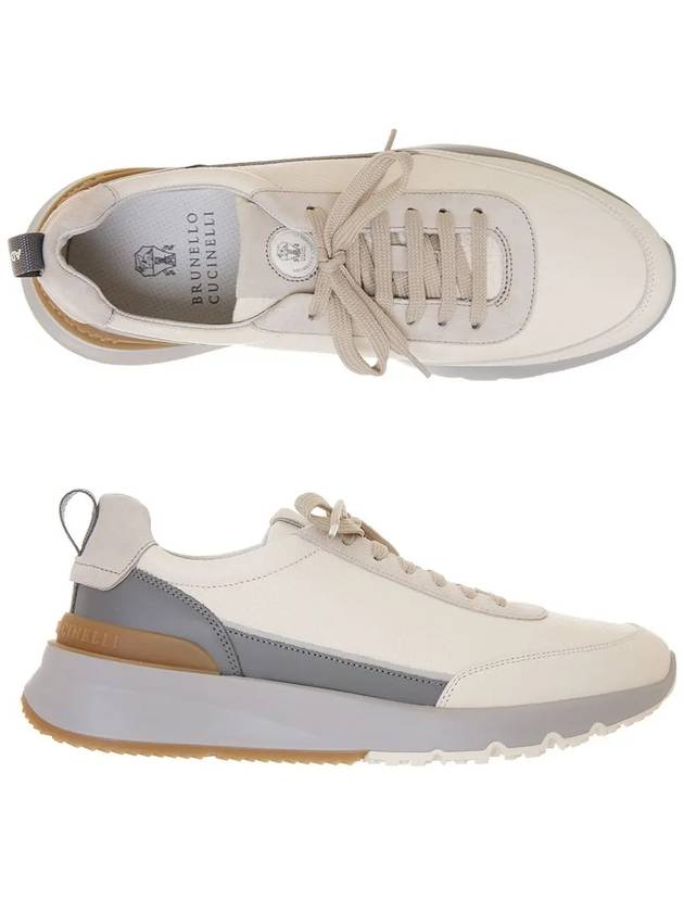 Sneakers MZUAVGO278 CBK37 White - BRUNELLO CUCINELLI - BALAAN 2