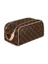 Dopp Kit Toilet Monogram Canvas Pouch Bag Brown - LOUIS VUITTON - BALAAN 3