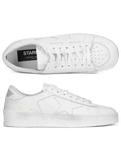 Stardan Leather Low Top Sneakers White - GOLDEN GOOSE - BALAAN 2