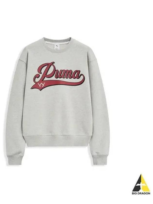 x OPEN YY Sweatshirt Ash Gray 940967 01 - PUMA - BALAAN 1