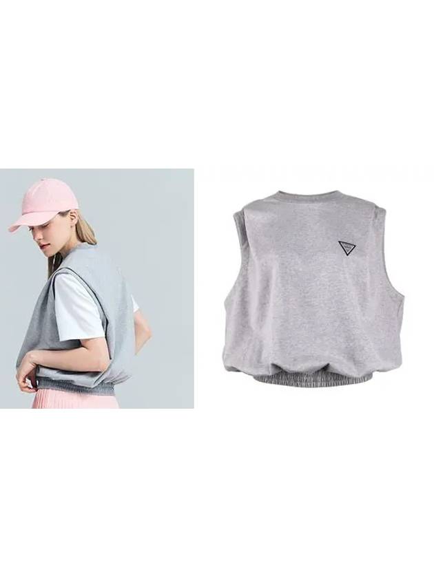 Golf Tennis Overfit Vest Vest Gray - AVAVE - BALAAN 3