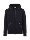 Logo Wool Hood Zipup Navy 9B000 16 M1115 778 - MONCLER - BALAAN 2