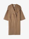 Signature Wool Cashmere Single Coat Camel - TOTEME - BALAAN 2