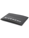 Logo 4G Card Wallet Black - GIVENCHY - BALAAN 4