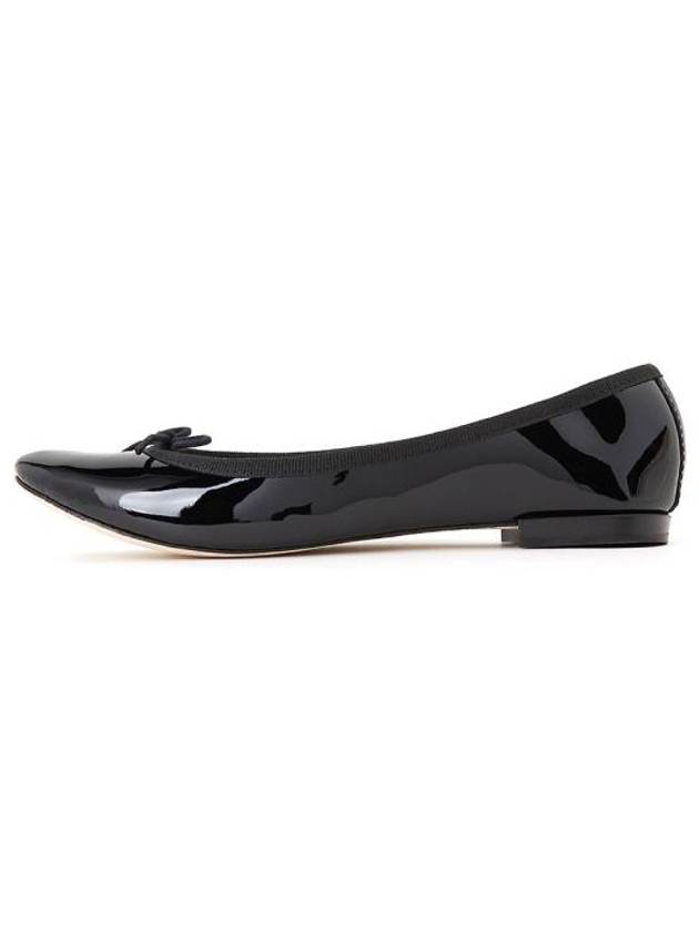 Women's Cendrillon Leather Ballerinas Flat Black - REPETTO - BALAAN 4