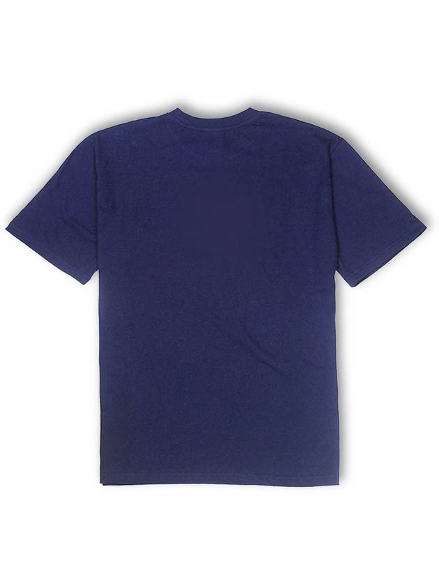 Overfit FED signature logo short sleeve t shirt navy - FOREEDCLUB - BALAAN 3