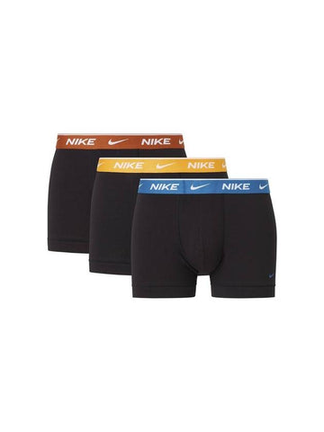 Men's Sportswear Briefs 3 Pack Black - NIKE - BALAAN 1