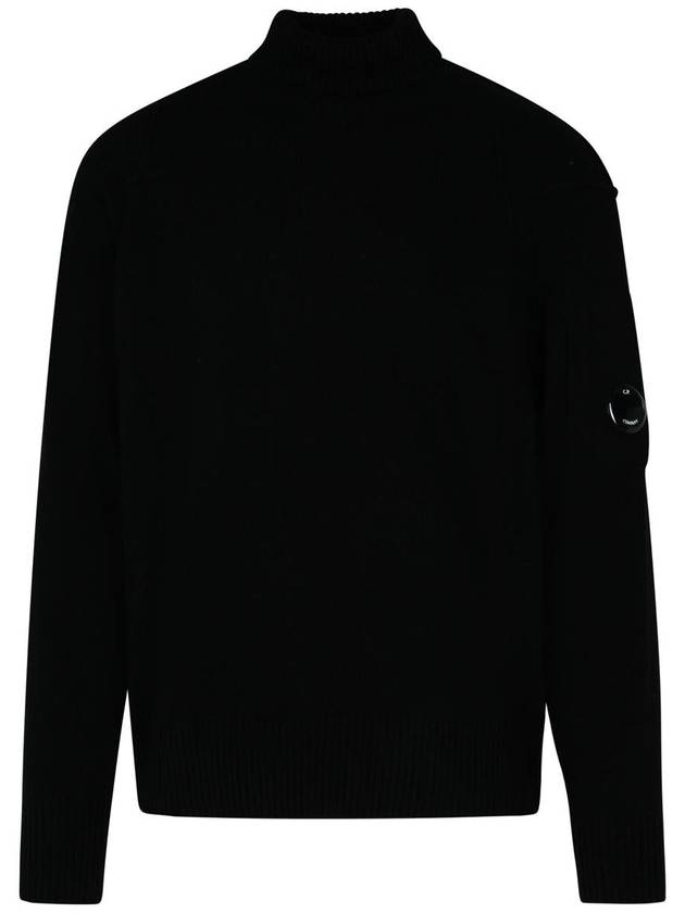 Lambswool GRS Knit Turtleneck Black - CP COMPANY - BALAAN 2