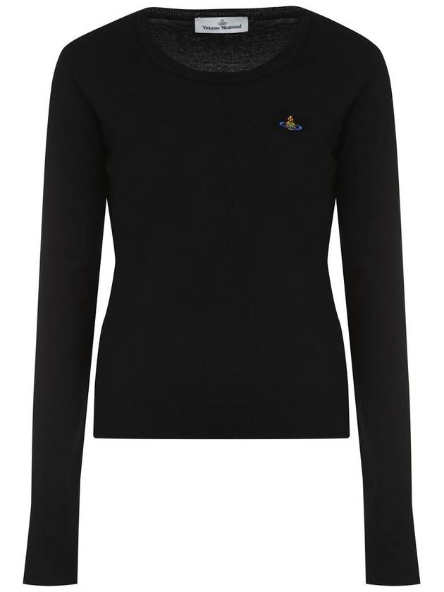 Bea Jumper Knit Top Black - VIVIENNE WESTWOOD - BALAAN 2