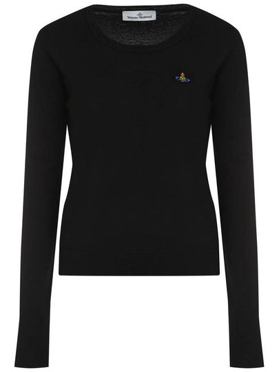 Bea Jumper Knit Top Black - VIVIENNE WESTWOOD - BALAAN 2