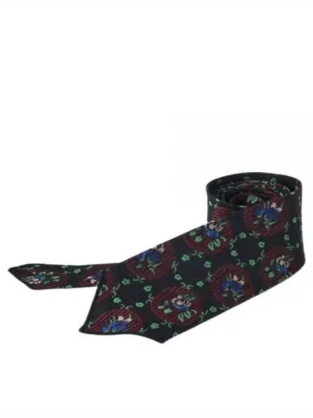 floral jacquard tie black - ENGINEERED GARMENTS - BALAAN 2