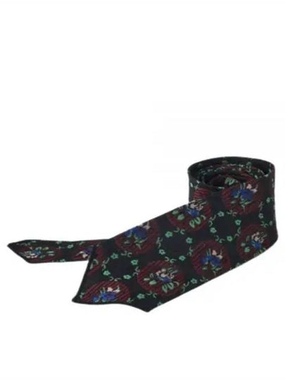 Floral Jacquard Tie Black - ENGINEERED GARMENTS - BALAAN 2