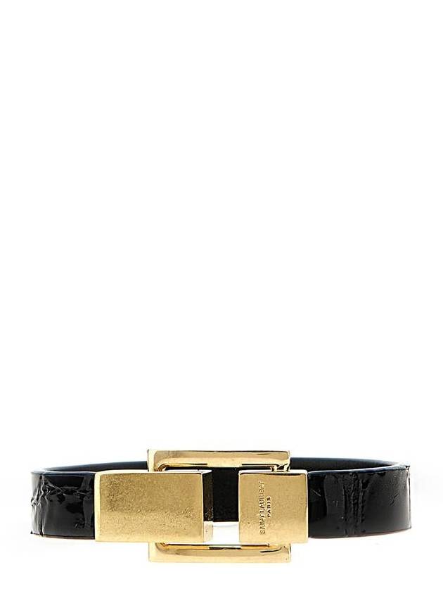 Bracelet Anklet 651489AACUV1000 Black - SAINT LAURENT - BALAAN 2