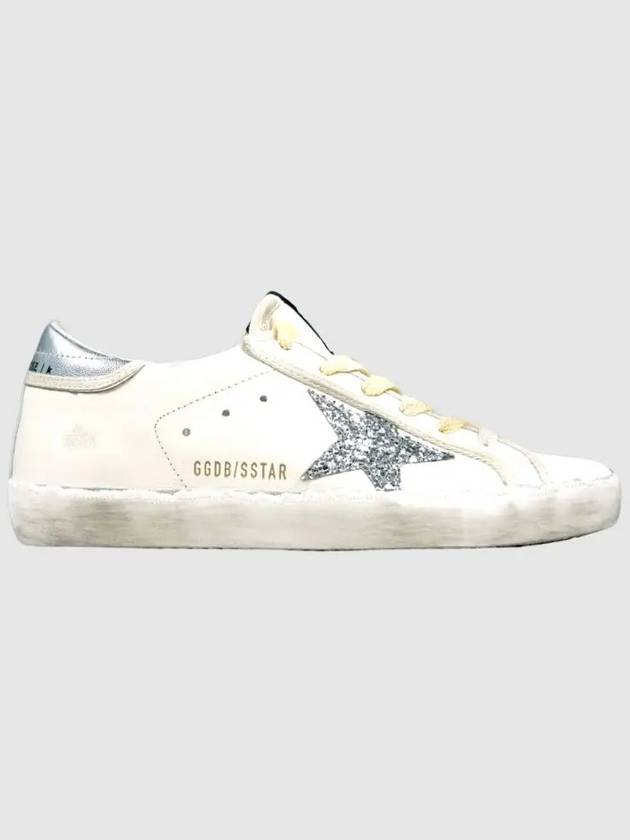 Superstar Silver Tab Low-Top Sneakers White - GOLDEN GOOSE - BALAAN 3