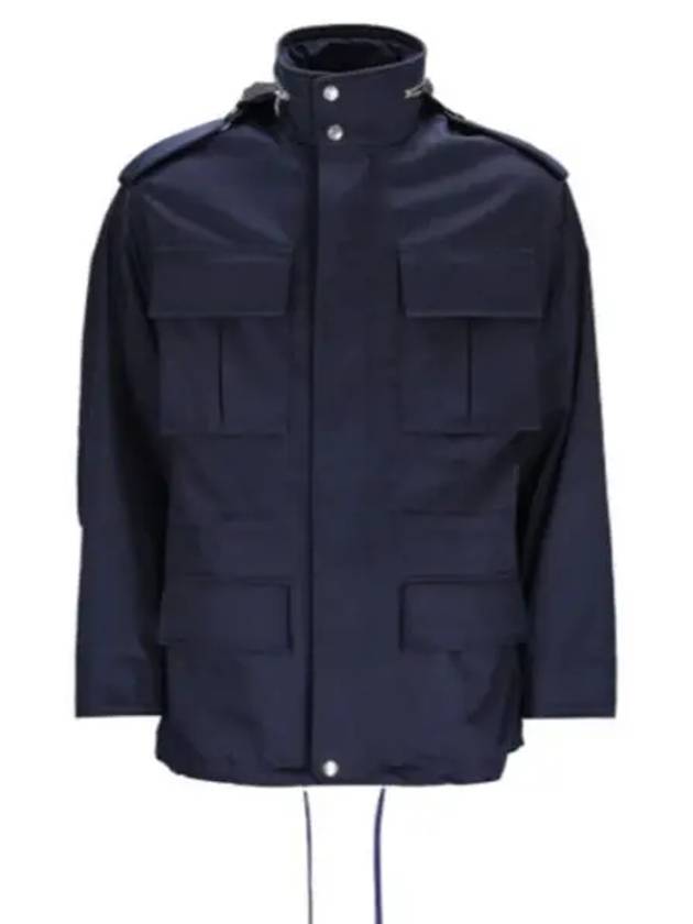 Pocket Patch Jacket Nautic Blue - AMI - BALAAN 2