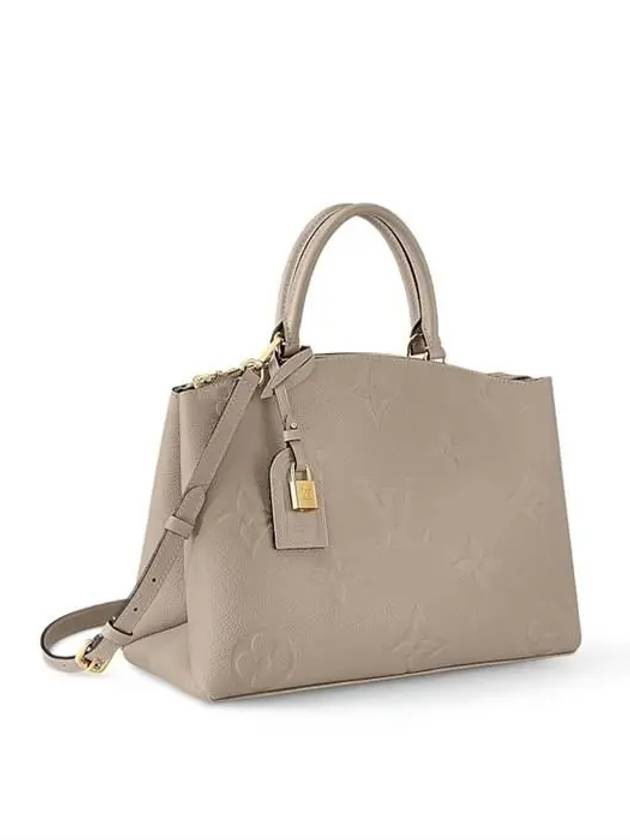 Grand Palais Monogram Empreinte Tote Bag Grey - LOUIS VUITTON - BALAAN 3