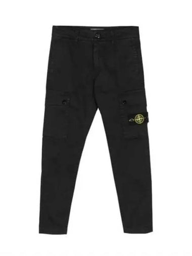 Kids Cotton Cargo Pants 791630115 V0129 270874 1150646 - STONE ISLAND - BALAAN 1