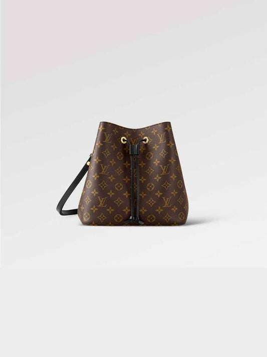 Monogram Neonoe Bucket Bag Brown Black - LOUIS VUITTON - BALAAN 2