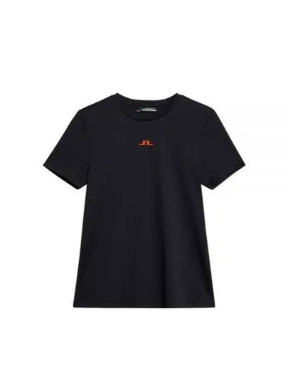 Ada Short Sleeve T-Shirt Black - J.LINDEBERG - BALAAN 2