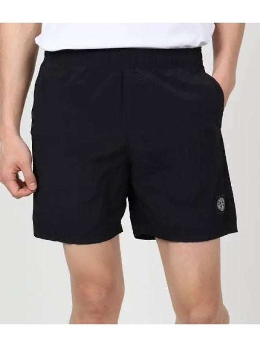 Nylon Metal Swimming Trunk Shorts Black - STONE ISLAND - BALAAN 2