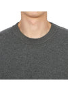 Crew Neck Cashmere Knit Top Grey - MAISON MARGIELA - BALAAN 7