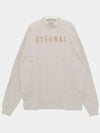 Eternal Crew Neck Cotton Long Sleeve T-Shirt Oatmeal - FEAR OF GOD - BALAAN 3