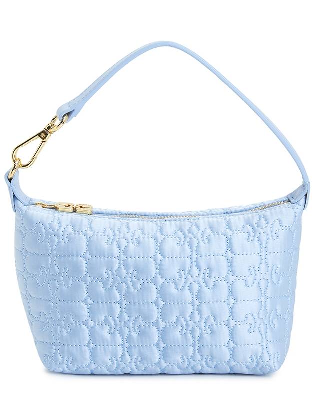 Butterfly Top Handle Bag Light Blue - GANNI - BALAAN 2