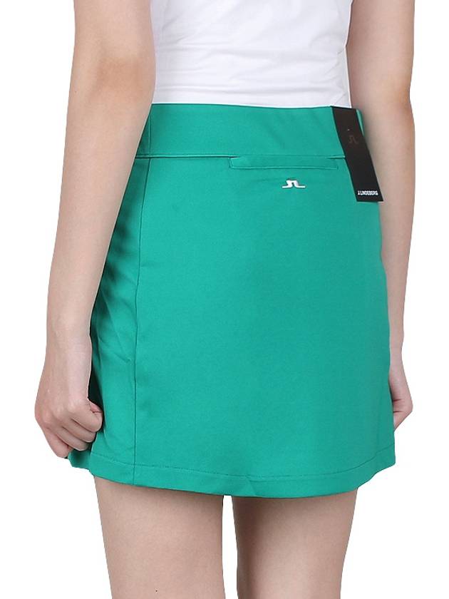 Women's Amelie H Line Skirt Green - J.LINDEBERG - BALAAN 6