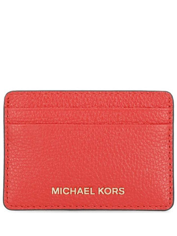 Michael Michael Kors Wallets Red - MICHAEL KORS - BALAAN 1